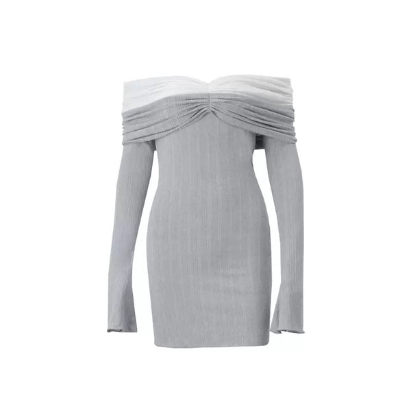 Paris Holiday One-shoulder MIDI dress