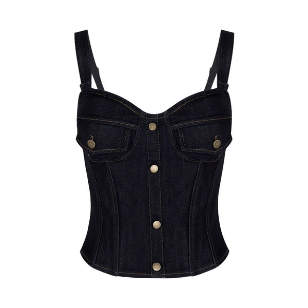 Denim camisole Top