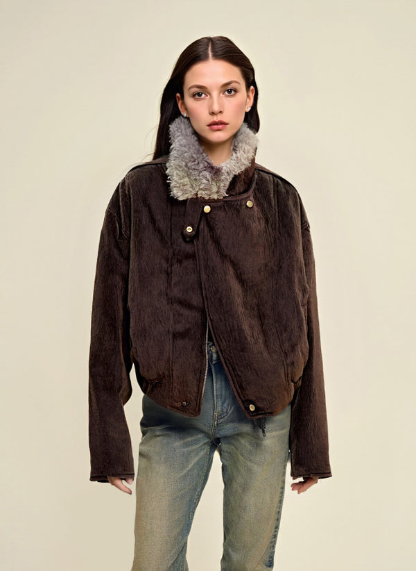 Maillard jacket cotton jacket in Brown Coffee